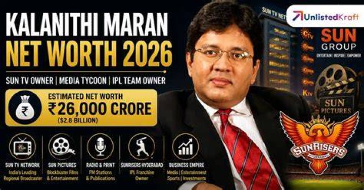 Kalanithi Maran Net Worth 2024